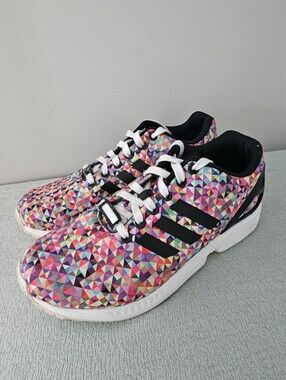 ADIDAS Torsion ZX Flux Multicolor Prism Mens Athketic Shoes, Sneakers